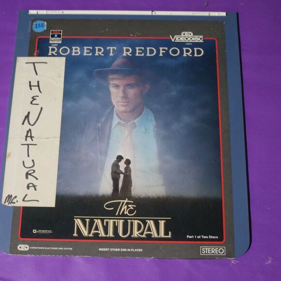The Natural Part 1 & 2 CED - Picture 1 of 4